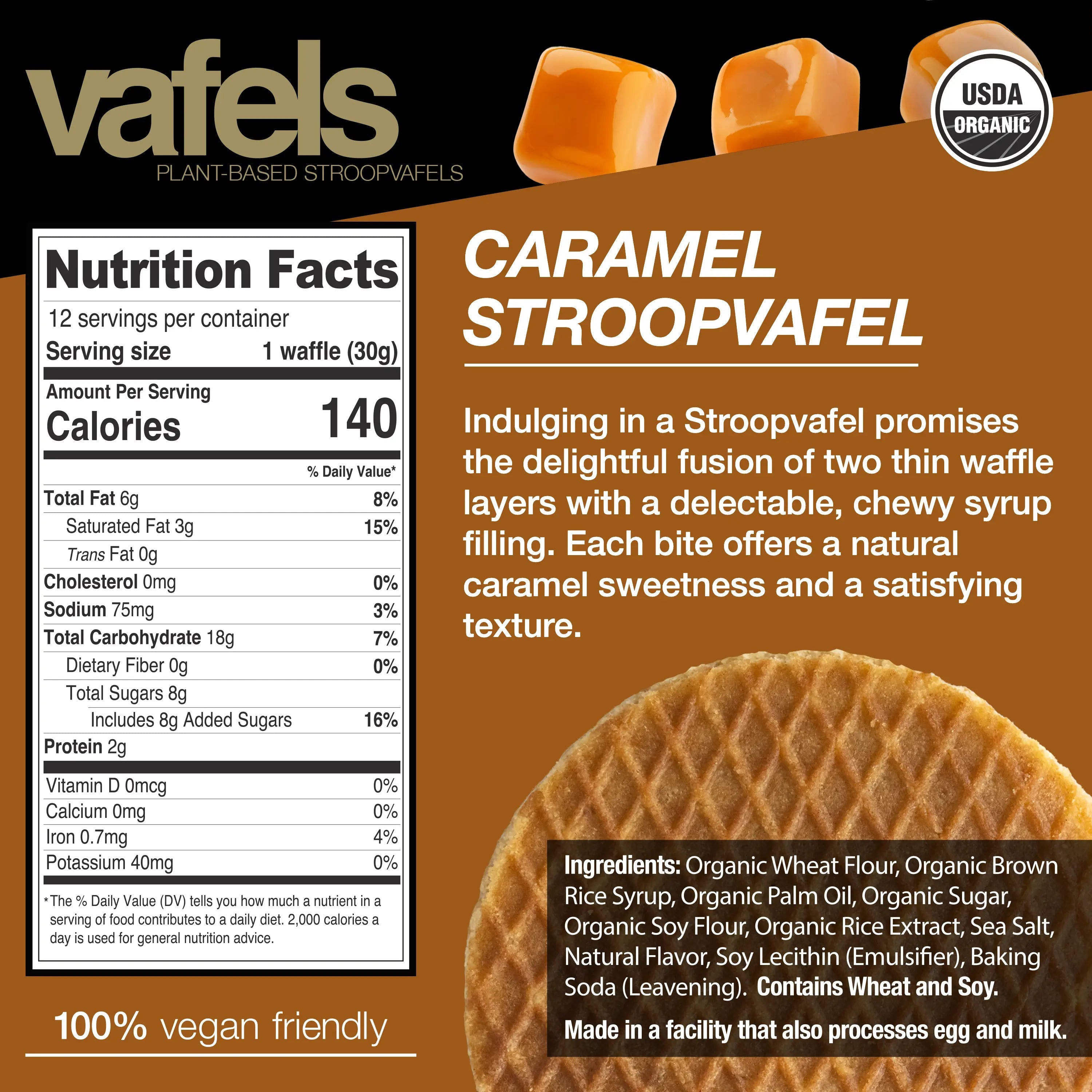Caramel Stroopvafels - Box of 12 - Vafels