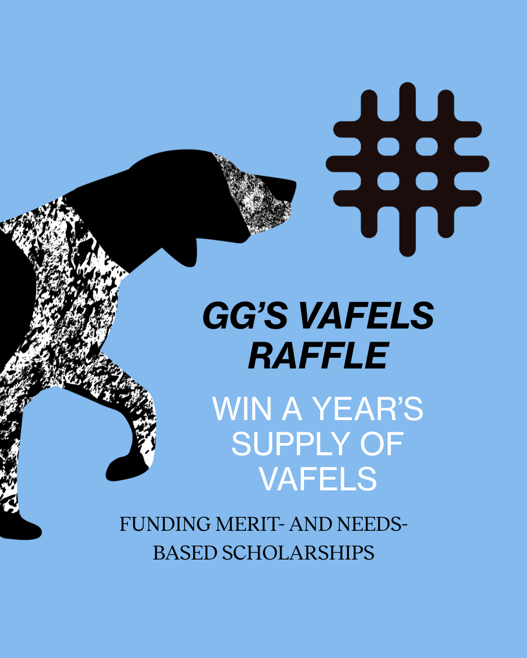 GG'S VAFELS RAFFLE - 1 TICKET - Vafels