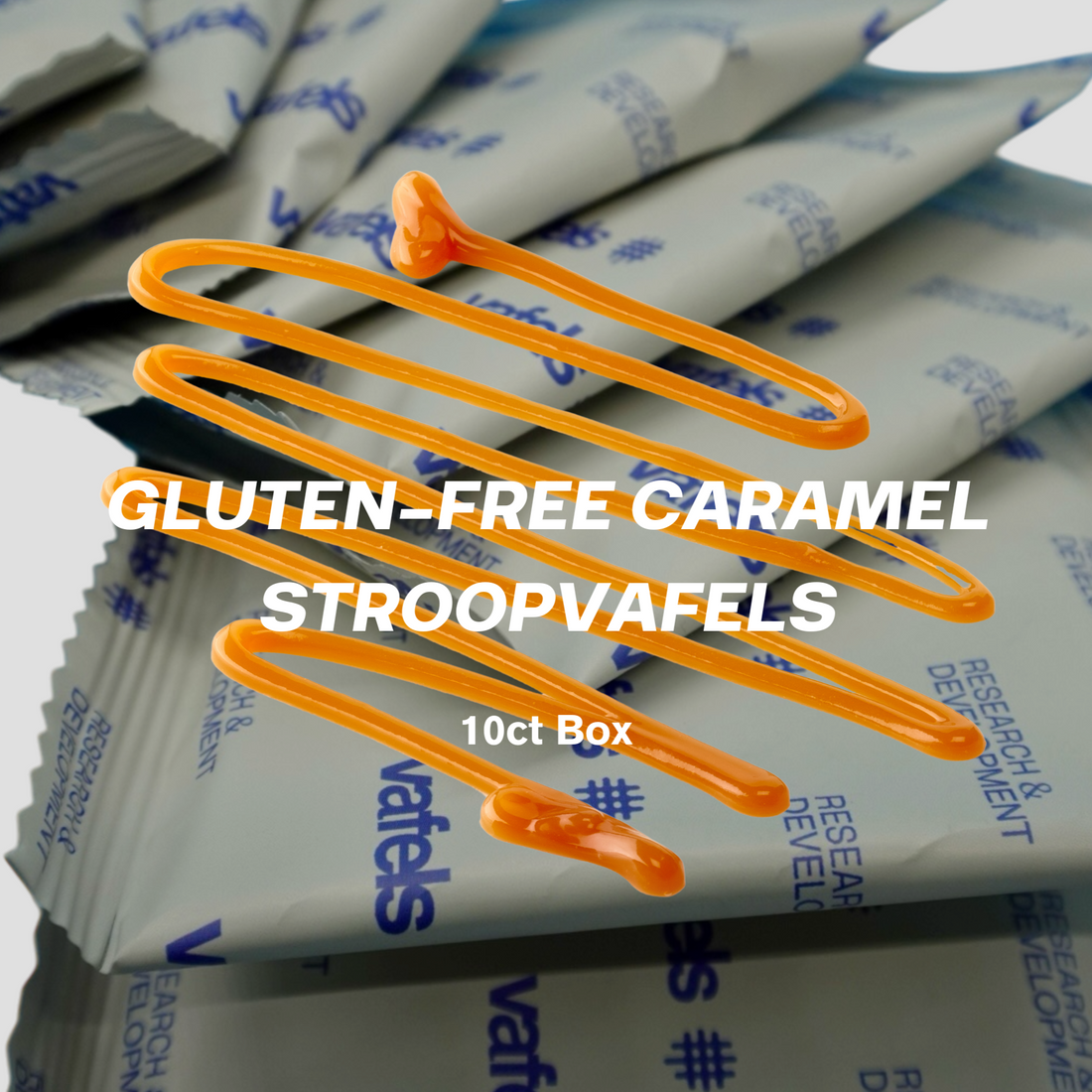 Gluten-Free Caramel Stroopvafels - Box of 10 [Pre-Order Only]