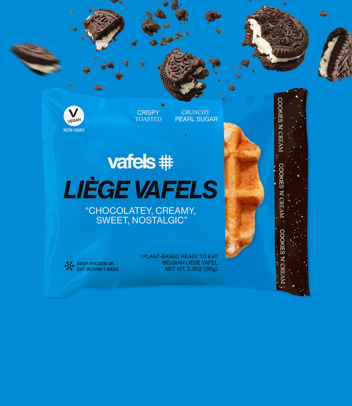 Cookies 'N' Cream Liège Vafels (Coming Soon!)