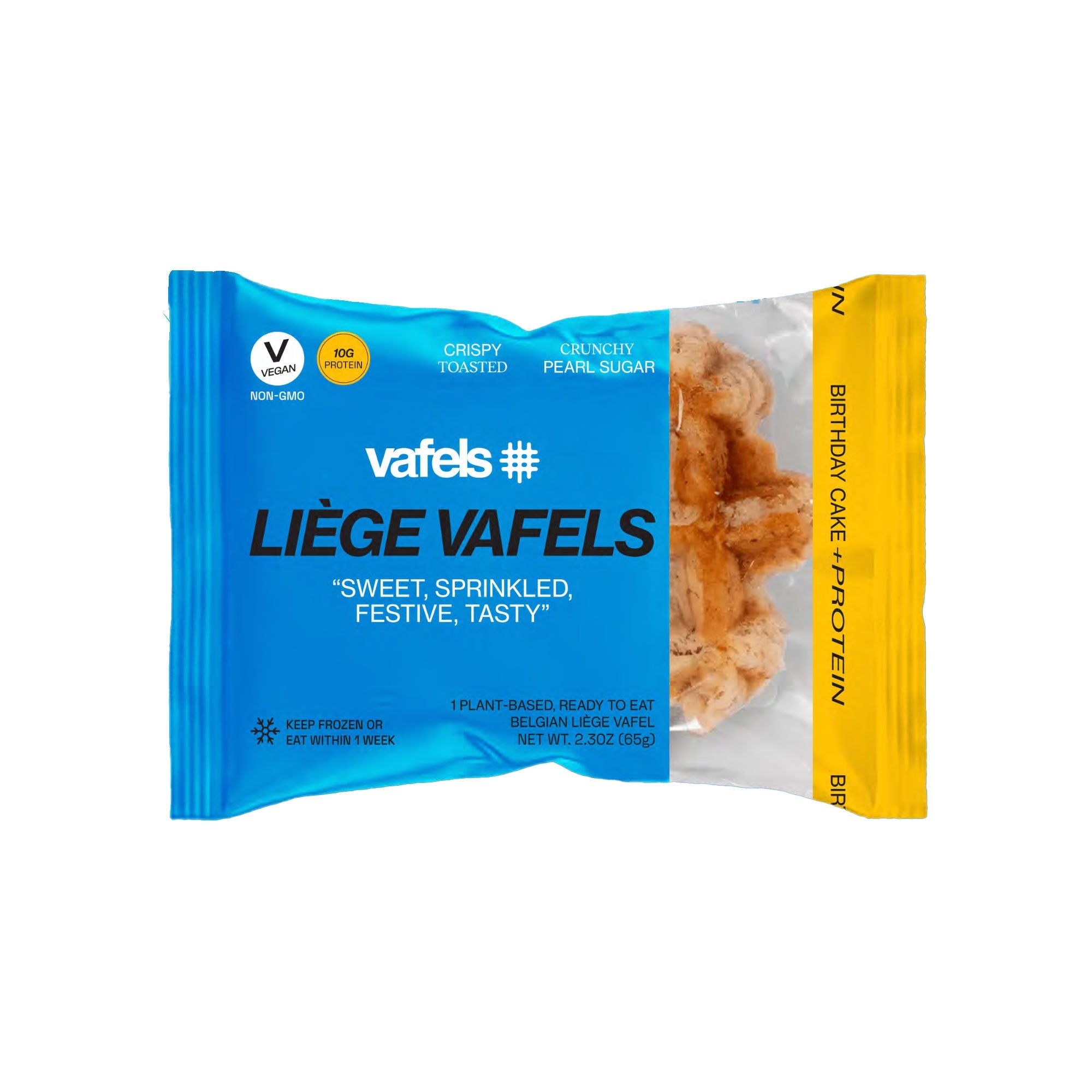 Birthday Cake +10g Protein Liège Vafels - Vafels