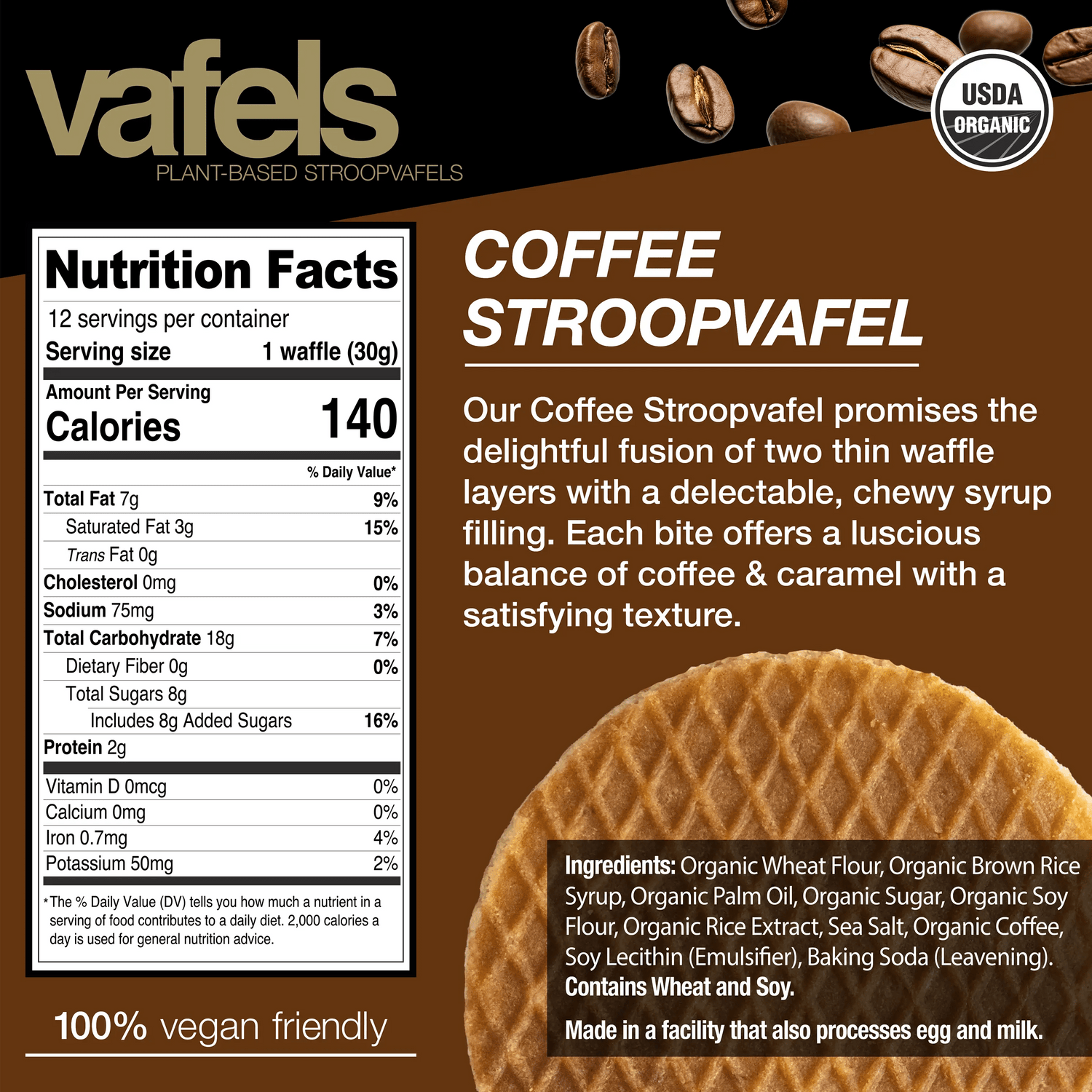 Coffee Stroopvafels - Box of 12 - Vafels