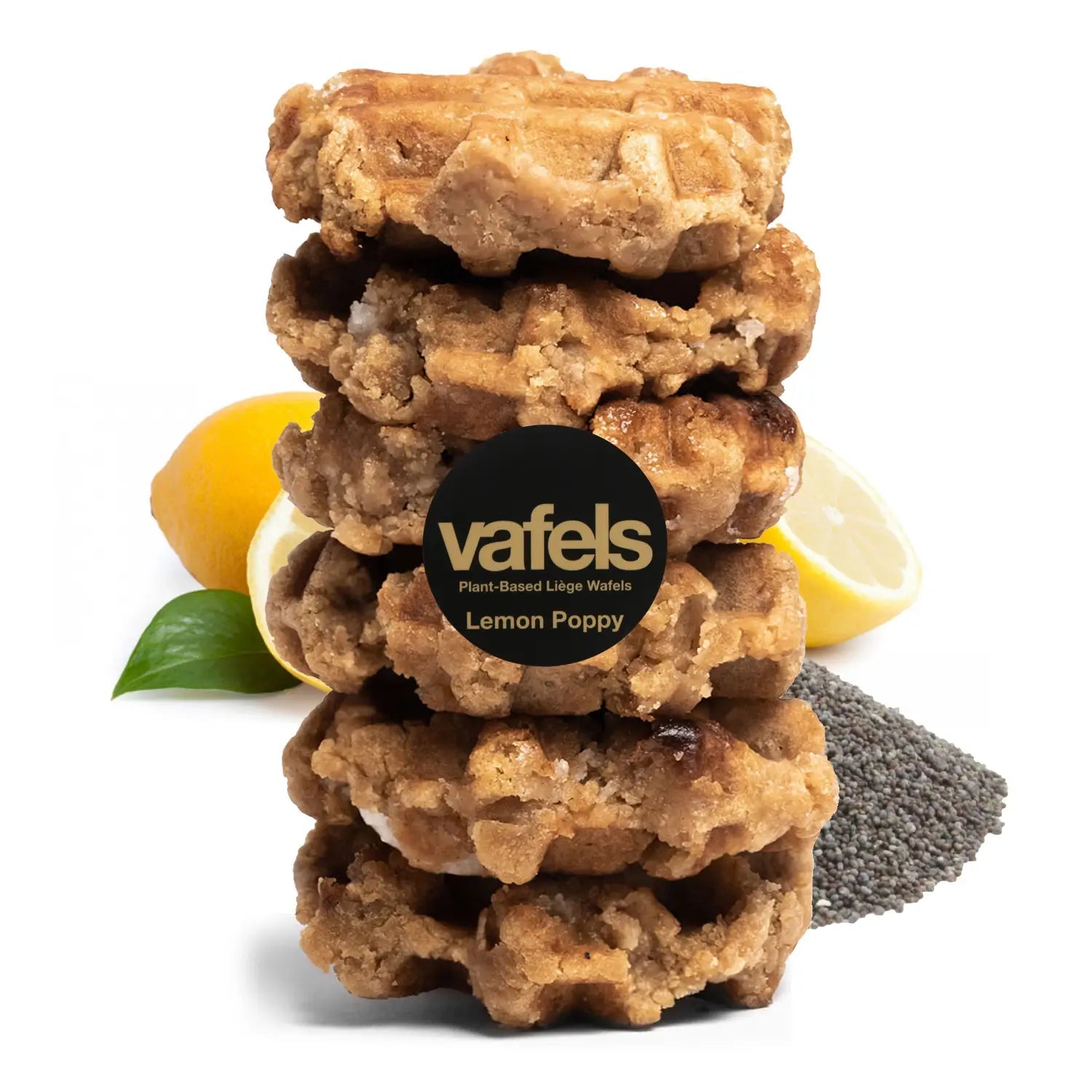 Lemon Poppy Liège Vafels - Vafels